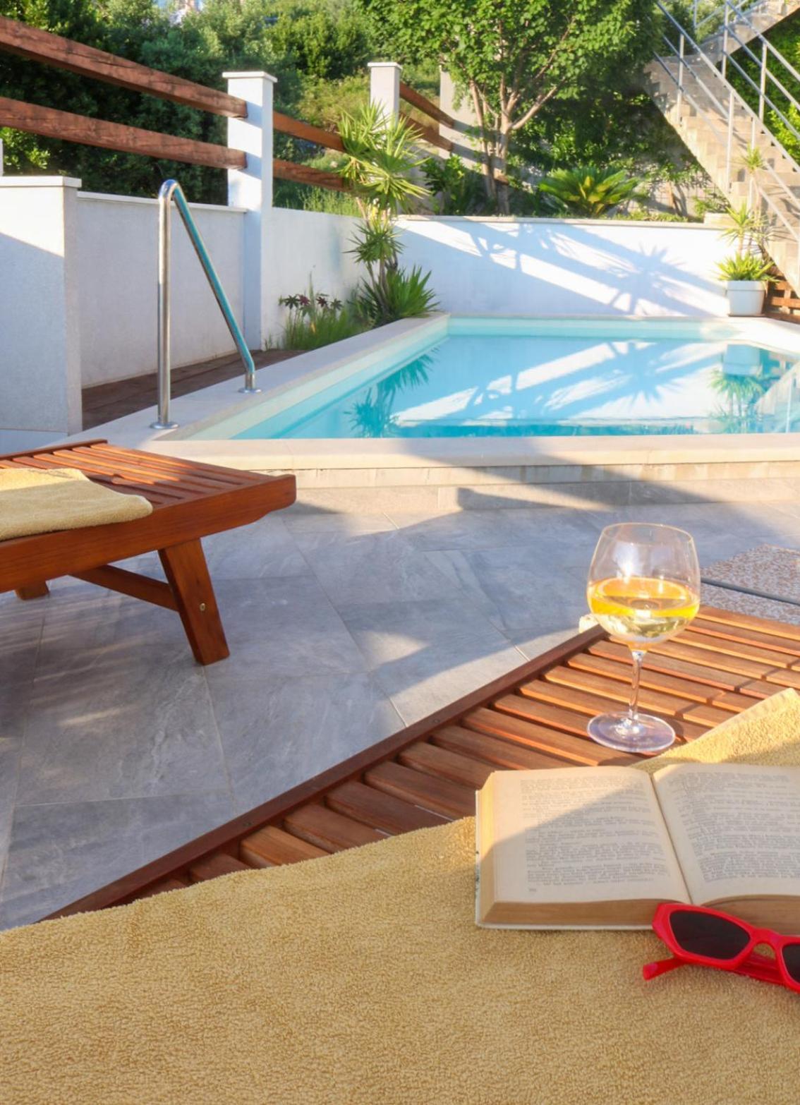 Villa My Rose With A Private Pool Mlini Dış mekan fotoğraf